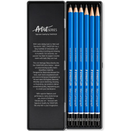 Mars Lumograph 100 lot de 6 dans le groupe Matériels d'artistes / Craie et Graphite / Graphite et crayon à papier chez Pen Store (110878)