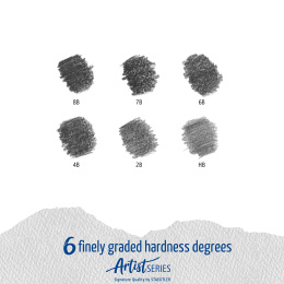 Mars Lumograph 100 lot de 6 dans le groupe Matériels d'artistes / Craie et Graphite / Graphite et crayon à papier chez Pen Store (110878)