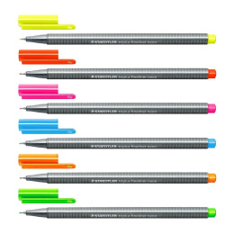 Triplus Fineliner Neon lot de 6 dans le groupe Stylos / Crayons d'artistes / Feutres chez Pen Store (110999)