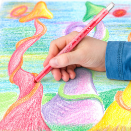 Noris Club Wax Twister lot de 12 (à partir de 3 ans) dans le groupe Kids / Crayons pours les enfants / Craies pour les enfants chez Pen Store (111008)