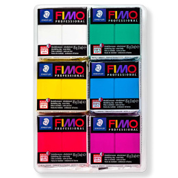 FIMO Professional lot de 6 True Colours dans le groupe Loisirs créatifs / Former / Modeler chez Pen Store (111033)