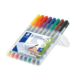 Lumocolor Non-permanent Medium lot de 8 dans le groupe Stylos / Bureau / Marquers chez Pen Store (111071)