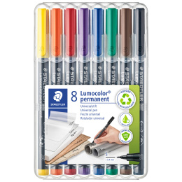 Lumocolor permanent Superfine lot de 8 dans le groupe Stylos / Bureau / Marquers chez Pen Store (111072)