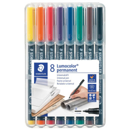 Lumocolor permanent Medium lot de 8 dans le groupe Stylos / Bureau / Marquers chez Pen Store (111074)