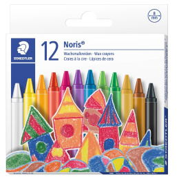 Noris Club craies à la cire lot de 12 (à partir de 3 ans) dans le groupe Kids / Crayons pours les enfants / Craies pour les enfants chez Pen Store (111080)