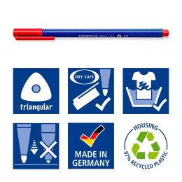 Triplus Color à la pièce dans le groupe Stylos / Écrire / Feutres Fineliners chez Pen Store (111137_r)