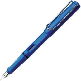 Safari Blue Stylo-plume + fodral dans le groupe Stylos / Stylo haute de gamme / Stylo à plume chez Pen Store (111450)