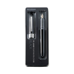 Plaisir Stylo-plume Black dans le groupe Stylos / Stylo haute de gamme / Stylo à plume chez Pen Store (111641_r)