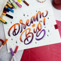 Brush 68 ensemble de 10 dans le groupe Stylos / Crayons d'artistes / Feutres pinceaux chez Pen Store (111785)