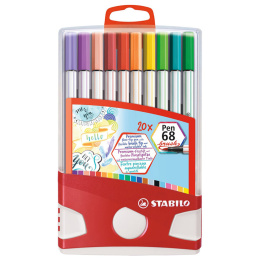 Brush 68 ensemble de 20 dans le groupe Stylos / Crayons d'artistes / Feutres pinceaux chez Pen Store (111786)