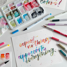 Brush 68 ensemble de 20 dans le groupe Stylos / Crayons d'artistes / Feutres pinceaux chez Pen Store (111786)