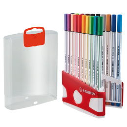 Brush 68 ensemble de 20 dans le groupe Stylos / Crayons d'artistes / Feutres pinceaux chez Pen Store (111786)