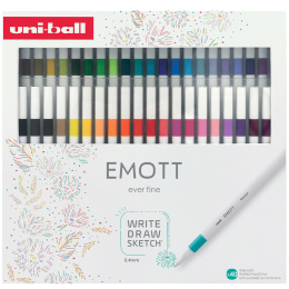 Emott lot de 40 dans le groupe Stylos / Crayons d'artistes / Feutres d'illustrations chez Pen Store (111841)