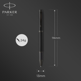 IM Achromatic Black Rollerball dans le groupe Stylos / Stylo haute de gamme / Roller chez Pen Store (111900)