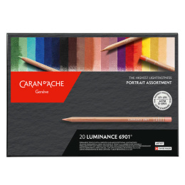 Luminance 6901 Portrait Lot de 20 dans le groupe Stylos / Crayons d'artistes / Crayons de couleurs chez Pen Store (112391)