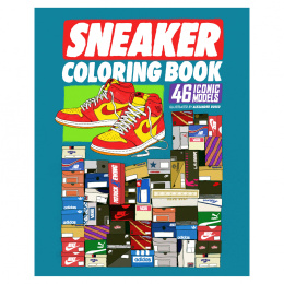 Sneaker Coloring Book dans le groupe Loisirs créatifs / Livres / Album de coloriage pour les adultes chez Pen Store (112487)