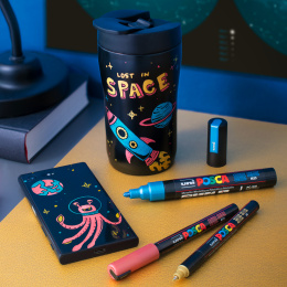 Posca PC-5M Metallic Colours lot de 8 dans le groupe Stylos / Crayons d'artistes / Feutres d'illustrations chez Pen Store (112630)