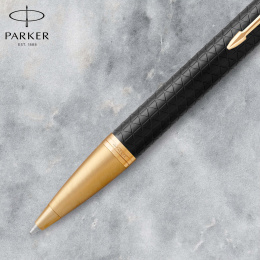 IM Premium Black/Gold Stylo à bille dans le groupe Stylos / Stylo haute de gamme / Stylo à bille chez Pen Store (112682)