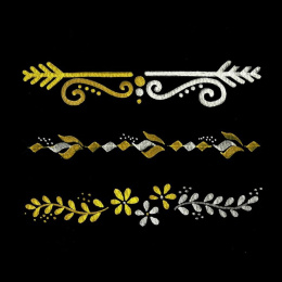 Twin Tip Marker Or/Argent lot de 3 dans le groupe Loisirs créatifs / Calligraphie / Feutre Calligraphie chez Pen Store (125137)