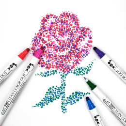 Clean Color DOT Pen lot de 6 dans le groupe Stylos / Crayons d'artistes / Feutres d'illustrations chez Pen Store (125138)