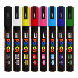 Posca PC-5M Standard Tones lot de 8 dans le groupe Stylos / Crayons d'artistes / Feutres d'illustrations chez Pen Store (125148)
