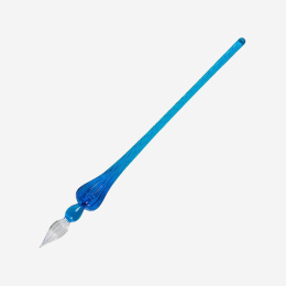 Glass Pen Round 18 cm Blue dans le groupe Loisirs créatifs / Calligraphie / Feutre Calligraphie chez Pen Store (125228)