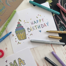 Trio Deco lot de 8 dans le groupe Kids / Crayons pours les enfants / Feutres pour les enfants chez Pen Store (125422)