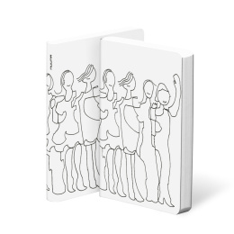 Notebook Graphic S - Friends dans le groupe Papiers & Blocs / Écrire et consigner / Carnets chez Pen Store (125455)