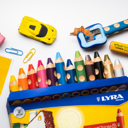 Groove TripleOne Lot de 12 dans le groupe Kids / Crayons pours les enfants / Crayons de couleurs pour les enfants chez Pen Store (125954)