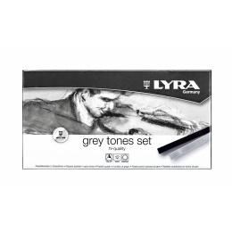 Crayons Pastels Hard Grey Tones 12 pcs dans le groupe Matériels d'artistes / Craie et Graphite / Craies pastel chez Pen Store (125972)