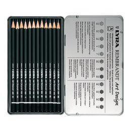 Rembrandt Art Design Pack de 12 stylos graphiques dans le groupe Stylos / Crayons d'artistes / Crayons de couleurs chez Pen Store (125974)