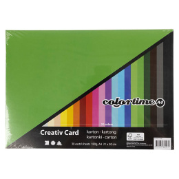 Papier coloré basic A4 180 g dans le groupe Kids / Amusement et apprentissage / Papier pour bricolage et carnets de dessin / Papier coloré pour enfants chez Pen Store (126470)