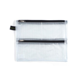 Trousse Double-Zip Mesh A5 dans le groupe Stylos / Accessoires Crayons / Trousses chez Pen Store (126510)