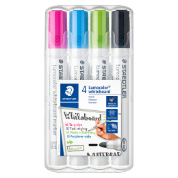 Lumocolor Whiteboard marker 4-pack 2 mm dans le groupe Stylos / Bureau / Marquers pour tableau blanc chez Pen Store (126605)
