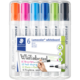 Lumocolor Whiteboard marker 6-pack 2 mm dans le groupe Stylos / Bureau / Marquers pour tableau blanc chez Pen Store (126606)