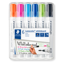 Lumocolor Whiteboard marker 6-pack 2 mm dans le groupe Stylos / Bureau / Marquers pour tableau blanc chez Pen Store (126606)