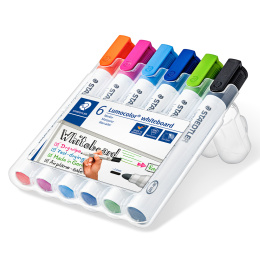Lumocolor Whiteboard marker 6-pack 2 mm dans le groupe Stylos / Bureau / Marquers pour tableau blanc chez Pen Store (126606)