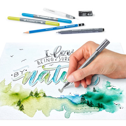 Coffret aquarelle et lettrage mixte dans le groupe Stylos / Crayons d'artistes / Crayons aquarellables chez Pen Store (126612)