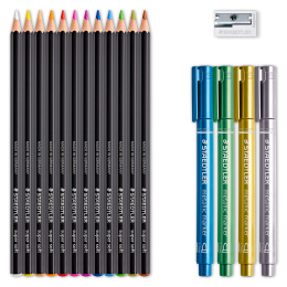 Mixed set Super Soft pencil dans le groupe Stylos / Crayons d'artistes / Crayons de couleurs chez Pen Store (126616)