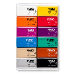 FIMO Professional Argile à modeler lot de 12 Basic colours dans le groupe Loisirs créatifs / Former / Modeler / Argile à cuire au four chez Pen Store (126646)