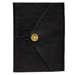 Ulf Leather Notebook Black dans le groupe Papiers & Blocs / Écrire et consigner / Carnets chez Pen Store (126792)