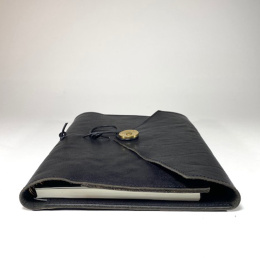Ulf Leather Notebook Black dans le groupe Papiers & Blocs / Écrire et consigner / Carnets chez Pen Store (126792)