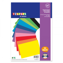 Papier coloré A4 100 pcs dans le groupe Papiers & Blocs / Bloc Artiste / Papier couleur chez Pen Store (126833)