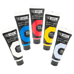 Campus Peinture acrylique 100 ml dans le groupe Matériels d'artistes / Couleurs de l'artiste / Peinture acrylique chez Pen Store (127148_r)