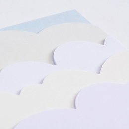 Cloud Notepad A5 Pastel dans le groupe Papiers & Blocs / Écrire et consigner / Blocs-notes chez Pen Store (127238)