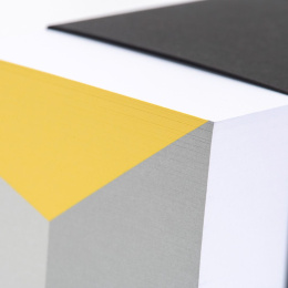 Bauhaus Dessau Cube Yellow dans le groupe Papiers & Blocs / Écrire et consigner / Blocs-notes chez Pen Store (127244)
