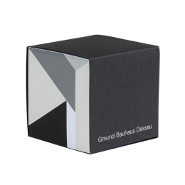 Bauhaus Dessau Cube Grey dans le groupe Papiers & Blocs / Écrire et consigner / Blocs-notes chez Pen Store (127245)