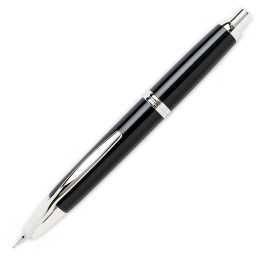 Capless Stylo-plume Black/Rhodium Broad dans le groupe Stylos / Stylo haute de gamme / Stylo à plume chez Pen Store (127728)