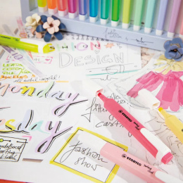 Swing Cool Pastel Lot de 8 dans le groupe Stylos / Bureau / Surligneurs chez Pen Store (127786)