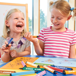 Trio Scribbi Feutres de coloriage Lot de 14 dans le groupe Kids / Crayons pours les enfants / Feutres pour les enfants chez Pen Store (127798)